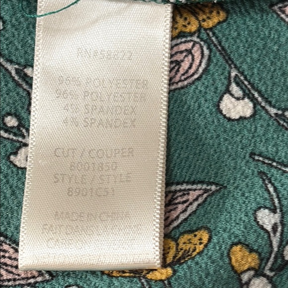 NWOT Max Studio Green Asymmetrical Sundress with Flutter Sleeves - Picture 7 of 13